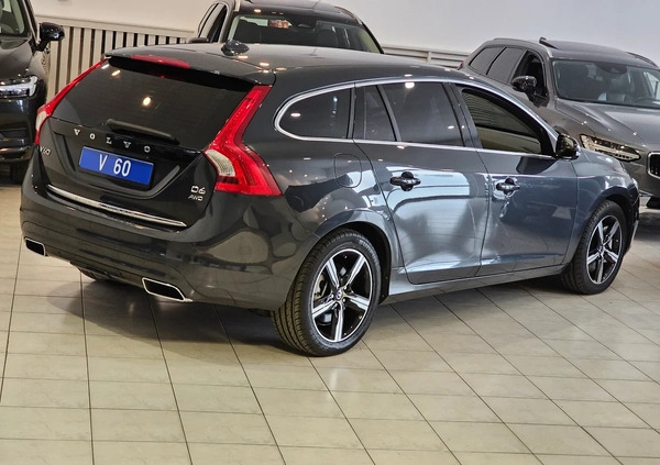 Volvo V60 cena 79900 przebieg: 231000, rok produkcji 2014 z Jeziorany małe 562
